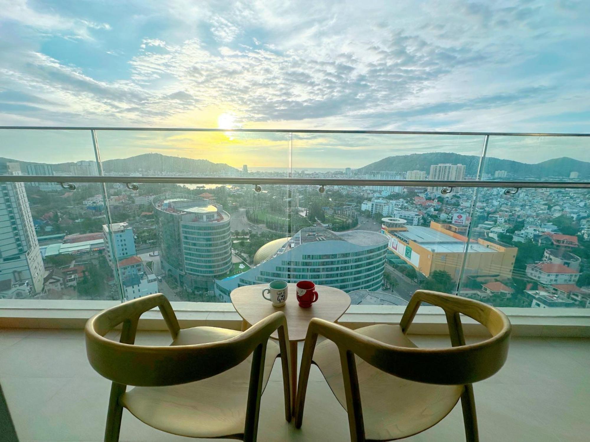 Vung Tau The Song Apartment - Ruby Homestay Exterior foto
